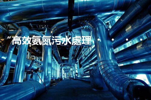 “高效氨氮污水處理，綠色環(huán)保新篇章”